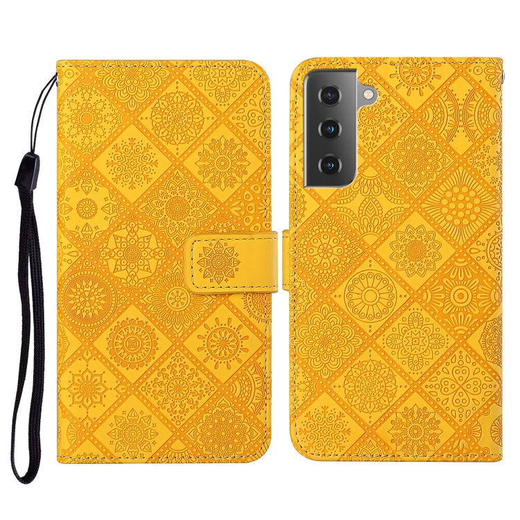 Ethnic Style Embossed Pattern Horizontal Flip Leather Case with Holder & Card Slots & Wallet & Lanyard, For Samsung Galaxy S21 FE, For Samsung Galaxy A52 5G / 4G, For Samsung Galaxy A72 5G / 4G, For Samsung Galaxy A22  4G, For Samsung Galaxy A22  5G   ...