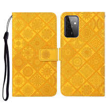 Load image into Gallery viewer, Ethnic Style Embossed Pattern Horizontal Flip Leather Case with Holder &amp; Card Slots &amp; Wallet &amp; Lanyard, For Samsung Galaxy S21 FE, For Samsung Galaxy A52 5G / 4G, For Samsung Galaxy A72 5G / 4G, For Samsung Galaxy A22  4G, For Samsung Galaxy A22  5G   ...