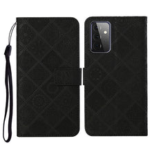 Load image into Gallery viewer, Ethnic Style Embossed Pattern Horizontal Flip Leather Case with Holder &amp; Card Slots &amp; Wallet &amp; Lanyard, For Samsung Galaxy S21 FE, For Samsung Galaxy A52 5G / 4G, For Samsung Galaxy A72 5G / 4G, For Samsung Galaxy A22  4G, For Samsung Galaxy A22  5G   ...