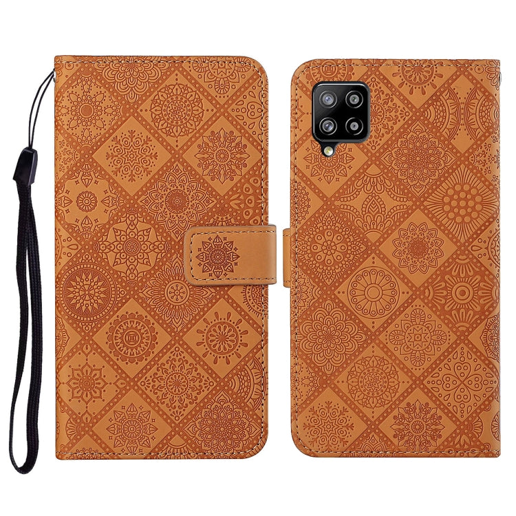 Ethnic Style Embossed Pattern Horizontal Flip Leather Case with Holder & Card Slots & Wallet & Lanyard, For Samsung Galaxy S21 FE, For Samsung Galaxy A52 5G / 4G, For Samsung Galaxy A72 5G / 4G, For Samsung Galaxy A22  4G, For Samsung Galaxy A22  5G   ...