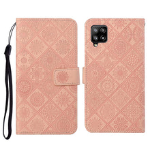 Load image into Gallery viewer, Ethnic Style Embossed Pattern Horizontal Flip Leather Case with Holder &amp; Card Slots &amp; Wallet &amp; Lanyard, For Samsung Galaxy S21 FE, For Samsung Galaxy A52 5G / 4G, For Samsung Galaxy A72 5G / 4G, For Samsung Galaxy A22  4G, For Samsung Galaxy A22  5G   ...