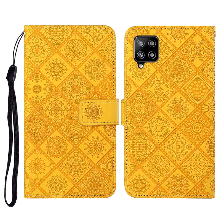 Ethnic Style Embossed Pattern Horizontal Flip Leather Case with Holder & Card Slots & Wallet & Lanyard, For Samsung Galaxy S21 FE, For Samsung Galaxy A52 5G / 4G, For Samsung Galaxy A72 5G / 4G, For Samsung Galaxy A22  4G, For Samsung Galaxy A22  5G   ...