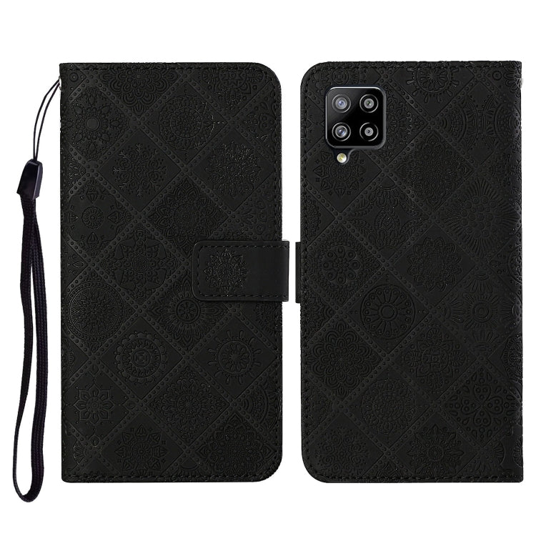 Ethnic Style Embossed Pattern Horizontal Flip Leather Case with Holder & Card Slots & Wallet & Lanyard, For Samsung Galaxy S21 FE, For Samsung Galaxy A52 5G / 4G, For Samsung Galaxy A72 5G / 4G, For Samsung Galaxy A22  4G, For Samsung Galaxy A22  5G   ...