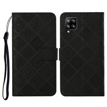 Load image into Gallery viewer, Ethnic Style Embossed Pattern Horizontal Flip Leather Case with Holder &amp; Card Slots &amp; Wallet &amp; Lanyard, For Samsung Galaxy S21 FE, For Samsung Galaxy A52 5G / 4G, For Samsung Galaxy A72 5G / 4G, For Samsung Galaxy A22  4G, For Samsung Galaxy A22  5G   ...