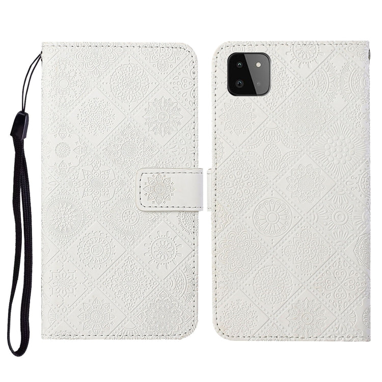 Ethnic Style Embossed Pattern Horizontal Flip Leather Case with Holder & Card Slots & Wallet & Lanyard, For Samsung Galaxy S21 FE, For Samsung Galaxy A52 5G / 4G, For Samsung Galaxy A72 5G / 4G, For Samsung Galaxy A22  4G, For Samsung Galaxy A22  5G   ...