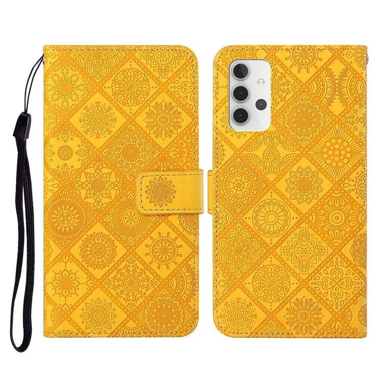 Ethnic Style Embossed Pattern Horizontal Flip Leather Case with Holder & Card Slots & Wallet & Lanyard, For Samsung Galaxy S21 FE, For Samsung Galaxy A52 5G / 4G, For Samsung Galaxy A72 5G / 4G, For Samsung Galaxy A22  4G, For Samsung Galaxy A22  5G   ...