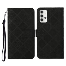 Load image into Gallery viewer, Ethnic Style Embossed Pattern Horizontal Flip Leather Case with Holder &amp; Card Slots &amp; Wallet &amp; Lanyard, For Samsung Galaxy S21 FE, For Samsung Galaxy A52 5G / 4G, For Samsung Galaxy A72 5G / 4G, For Samsung Galaxy A22  4G, For Samsung Galaxy A22  5G   ...