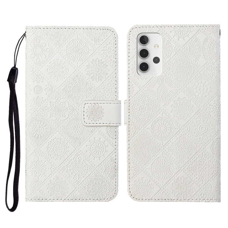 Ethnic Style Embossed Pattern Horizontal Flip Leather Case with Holder & Card Slots & Wallet & Lanyard, For Samsung Galaxy S21 FE, For Samsung Galaxy A52 5G / 4G, For Samsung Galaxy A72 5G / 4G, For Samsung Galaxy A22  4G, For Samsung Galaxy A22  5G   ...