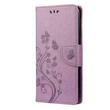 Load image into Gallery viewer, Butterfly Flower Pattern Horizontal Flip Leather Case with Holder &amp; Card Slots &amp; Wallet, For Motorola Moto G30, For Nokia 5.4, For Xiaomi Redmi Note 10 Pro, For Xiaomi Redmi Note 10 5G, For Xiaomi Redmi Note 10 / Note 10s, For Xiaomi Poco F3
