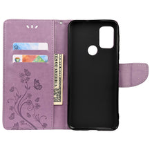 Load image into Gallery viewer, Butterfly Flower Pattern Horizontal Flip Leather Case with Holder &amp; Card Slots &amp; Wallet, For Motorola Moto G30, For Nokia 5.4, For Xiaomi Redmi Note 10 Pro, For Xiaomi Redmi Note 10 5G, For Xiaomi Redmi Note 10 / Note 10s, For Xiaomi Poco F3