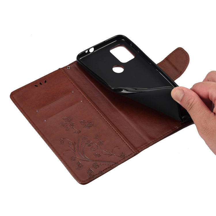 Butterfly Flower Pattern Horizontal Flip Leather Case with Holder & Card Slots & Wallet, For Motorola Moto G30, For Nokia 5.4, For Xiaomi Redmi Note 10 Pro, For Xiaomi Redmi Note 10 5G, For Xiaomi Redmi Note 10 / Note 10s, For Xiaomi Poco F3