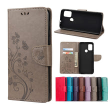 Load image into Gallery viewer, Butterfly Flower Pattern Horizontal Flip Leather Case with Holder &amp; Card Slots &amp; Wallet, For Motorola Moto G30, For Nokia 5.4, For Xiaomi Redmi Note 10 Pro, For Xiaomi Redmi Note 10 5G, For Xiaomi Redmi Note 10 / Note 10s, For Xiaomi Poco F3