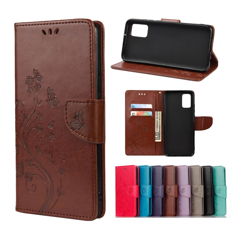 Butterfly Flower Pattern Horizontal Flip Leather Case with Holder & Card Slots & Wallet, For Motorola Moto G30, For Nokia 5.4, For Xiaomi Redmi Note 10 Pro, For Xiaomi Redmi Note 10 5G, For Xiaomi Redmi Note 10 / Note 10s, For Xiaomi Poco F3