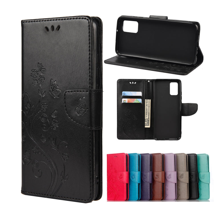 Butterfly Flower Pattern Horizontal Flip Leather Case with Holder & Card Slots & Wallet, For Motorola Moto G30, For Nokia 5.4, For Xiaomi Redmi Note 10 Pro, For Xiaomi Redmi Note 10 5G, For Xiaomi Redmi Note 10 / Note 10s, For Xiaomi Poco F3