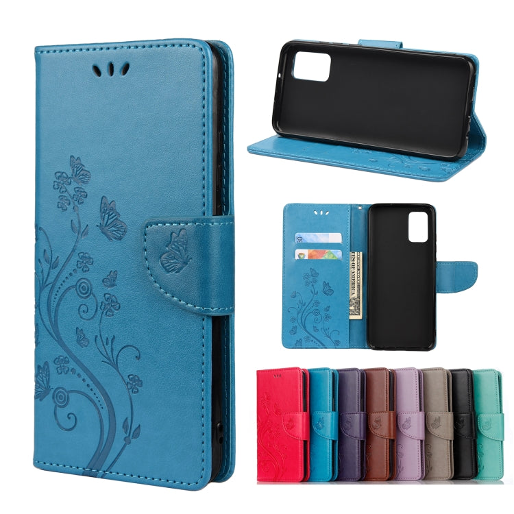 Butterfly Flower Pattern Horizontal Flip Leather Case with Holder & Card Slots & Wallet, For Motorola Moto G30, For Nokia 5.4, For Xiaomi Redmi Note 10 Pro, For Xiaomi Redmi Note 10 5G, For Xiaomi Redmi Note 10 / Note 10s, For Xiaomi Poco F3