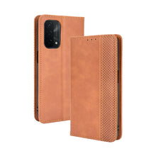Load image into Gallery viewer, Magnetic Buckle Retro Crazy Horse Texture Horizontal Flip Leather Case with Holder &amp; Card Slots &amp; Photo Frame, For OPPO A54 5G / A74 5G / A93 5G, For OPPO A55 5G / A53s 5G, For OPPO A74 4G / F19 4G, For OPPO A94 5G / Reno5Z 5G / F19 Pro+ 5G            ...
