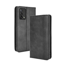 Load image into Gallery viewer, Magnetic Buckle Retro Crazy Horse Texture Horizontal Flip Leather Case with Holder &amp; Card Slots &amp; Photo Frame, For OPPO A54 5G / A74 5G / A93 5G, For OPPO A55 5G / A53s 5G, For OPPO A74 4G / F19 4G, For OPPO A94 5G / Reno5Z 5G / F19 Pro+ 5G            ...