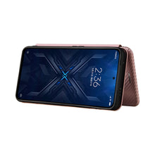Load image into Gallery viewer, Carbon Fiber Texture Magnetic Horizontal Flip TPU + PC + PU Leather Case with Card Slot, For Xiaomi Black Shark 4 / 4 Pro, For Samsung Galaxy A82 5G /Quantum 2