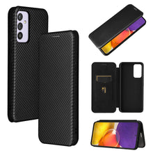 Load image into Gallery viewer, Carbon Fiber Texture Magnetic Horizontal Flip TPU + PC + PU Leather Case with Card Slot, For Xiaomi Black Shark 4 / 4 Pro, For Samsung Galaxy A82 5G /Quantum 2