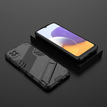 Load image into Gallery viewer, Punk Armor 2 in 1 PC + TPU Shockproof Case with Invisible Holder, For Samsung Galaxy A22 5G