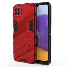 Load image into Gallery viewer, Punk Armor 2 in 1 PC + TPU Shockproof Case with Invisible Holder, For Samsung Galaxy A22 5G