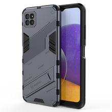 Load image into Gallery viewer, Punk Armor 2 in 1 PC + TPU Shockproof Case with Invisible Holder, For Samsung Galaxy A22 5G
