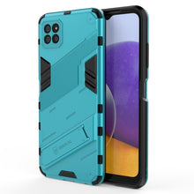 Load image into Gallery viewer, Punk Armor 2 in 1 PC + TPU Shockproof Case with Invisible Holder, For Samsung Galaxy A22 5G