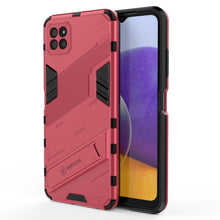 Load image into Gallery viewer, Punk Armor 2 in 1 PC + TPU Shockproof Case with Invisible Holder, For Samsung Galaxy A22 5G