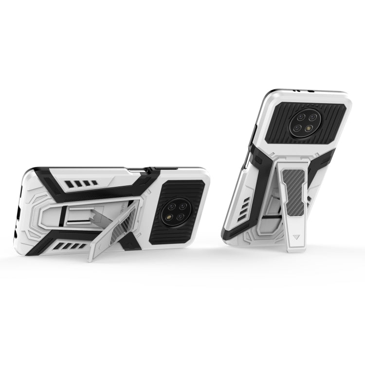 War Chariot Series Armor All-inclusive Shockproof PC + TPU Protective Case with Invisible Holder, For Xiaomi Redmi Note 9 5G, For Samsung Galaxy S21+ 5G