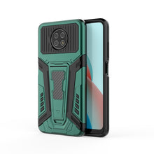 Load image into Gallery viewer, War Chariot Series Armor All-inclusive Shockproof PC + TPU Protective Case with Invisible Holder, For Xiaomi Redmi Note 9 5G, For Samsung Galaxy S21+ 5G