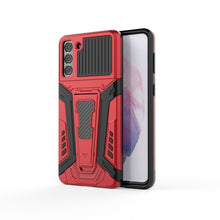 Load image into Gallery viewer, War Chariot Series Armor All-inclusive Shockproof PC + TPU Protective Case with Invisible Holder, For Xiaomi Redmi Note 9 5G, For Samsung Galaxy S21+ 5G