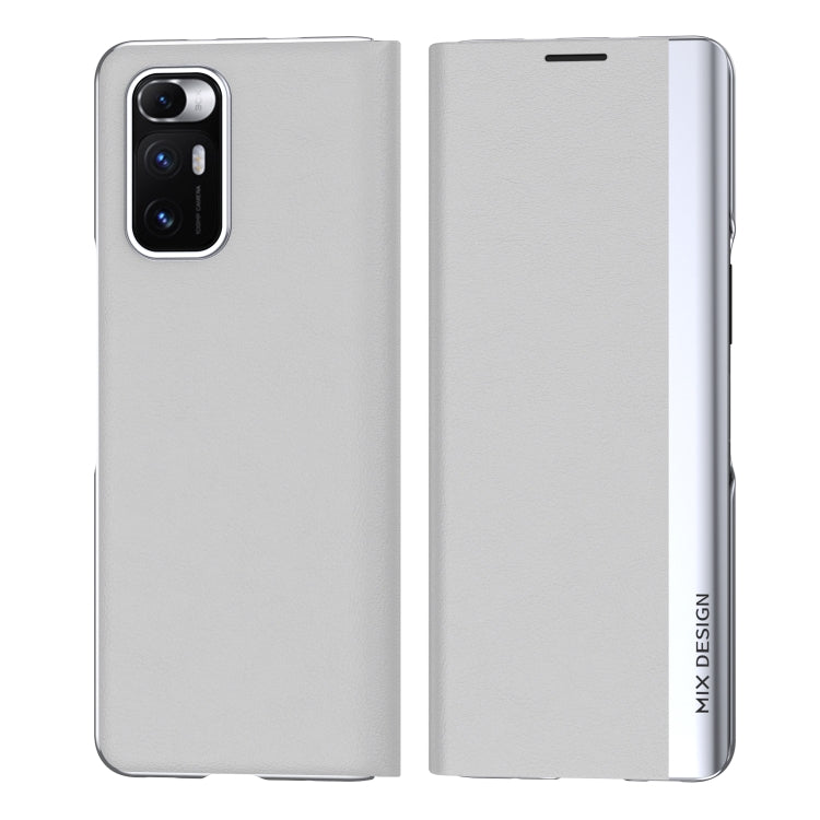 Electroplated Horizontal Flip Leather Case with Holder, For Xiaomi Mix Fold