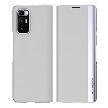 Load image into Gallery viewer, Electroplated Horizontal Flip Leather Case with Holder, For Xiaomi Mix Fold