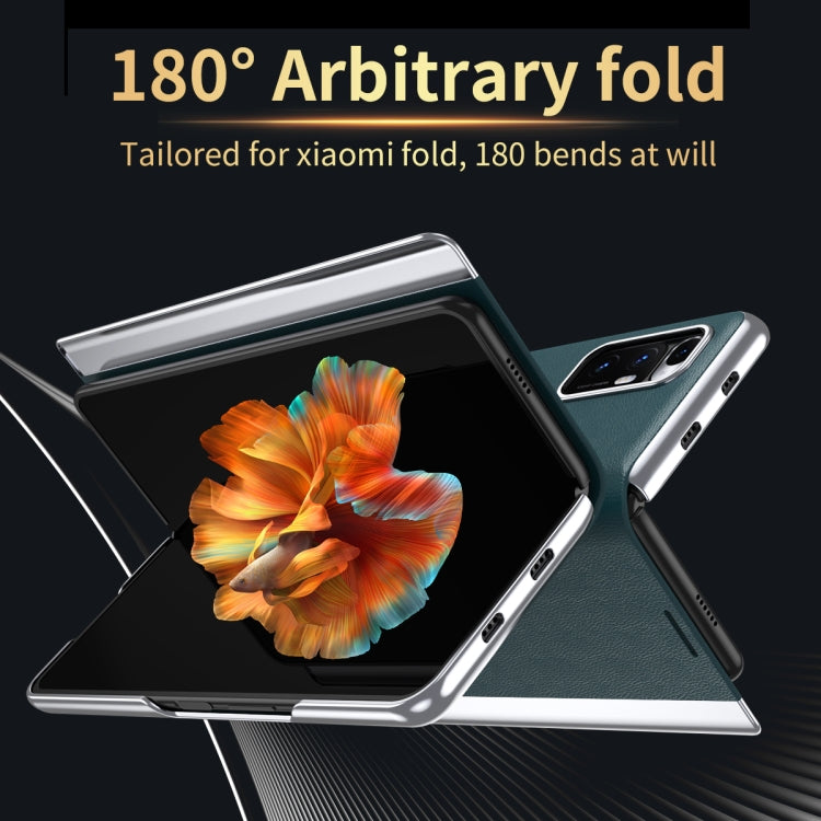 Electroplated Horizontal Flip Leather Case with Holder, For Xiaomi Mix Fold