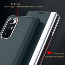 Load image into Gallery viewer, Electroplated Horizontal Flip Leather Case with Holder, For Xiaomi Mix Fold