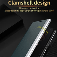 Load image into Gallery viewer, Electroplated Horizontal Flip Leather Case with Holder, For Xiaomi Mix Fold