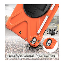 Load image into Gallery viewer, Shockproof Colorful Silicone + PC Protective Case with Holder &amp; Shoulder Strap &amp; Hand Strap &amp; Pen Slot, For iPad Pro 10.5