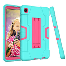 Load image into Gallery viewer, Contrast Color Robot Shockproof Silicone + PC Protective Case with Holder, For Samsung Galaxy Tab A7 Lite T225, For Samsung Galaxy Tab A7 10.4 (2020)