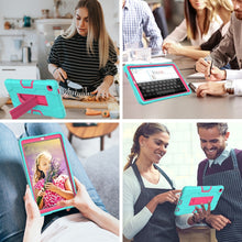 Load image into Gallery viewer, Contrast Color Robot Shockproof Silicone + PC Protective Case with Holder, For Samsung Galaxy Tab A7 Lite T225, For Samsung Galaxy Tab A7 10.4 (2020)