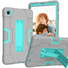 Load image into Gallery viewer, Contrast Color Robot Shockproof Silicone + PC Protective Case with Holder, For Samsung Galaxy Tab A7 Lite T225, For Samsung Galaxy Tab A7 10.4 (2020)