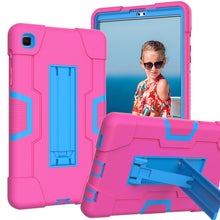 Load image into Gallery viewer, Contrast Color Robot Shockproof Silicone + PC Protective Case with Holder, For Samsung Galaxy Tab A7 Lite T225, For Samsung Galaxy Tab A7 10.4 (2020)