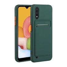 Load image into Gallery viewer, Card Slot Design Shockproof TPU Protective, For Samsung Galaxy A01, For Samsung Galaxy A02, For Samsung Galaxy A12 5G, For Samsung Galaxy A32 4G