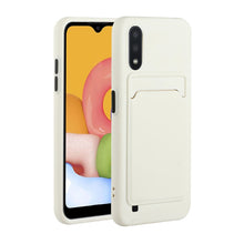 Load image into Gallery viewer, Card Slot Design Shockproof TPU Protective, For Samsung Galaxy A01, For Samsung Galaxy A02, For Samsung Galaxy A12 5G, For Samsung Galaxy A32 4G