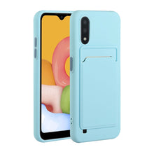Load image into Gallery viewer, Card Slot Design Shockproof TPU Protective, For Samsung Galaxy A01, For Samsung Galaxy A02, For Samsung Galaxy A12 5G, For Samsung Galaxy A32 4G