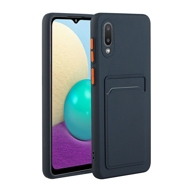 Card Slot Design Shockproof TPU Protective, For Samsung Galaxy A01, For Samsung Galaxy A02, For Samsung Galaxy A12 5G, For Samsung Galaxy A32 4G