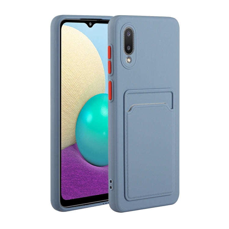 Card Slot Design Shockproof TPU Protective, For Samsung Galaxy A01, For Samsung Galaxy A02, For Samsung Galaxy A12 5G, For Samsung Galaxy A32 4G