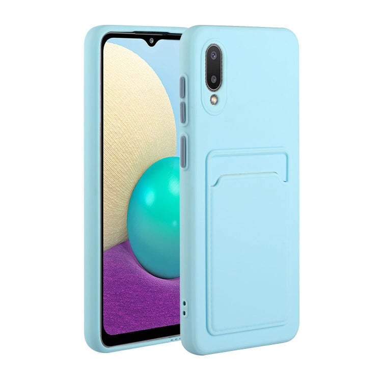 Card Slot Design Shockproof TPU Protective, For Samsung Galaxy A01, For Samsung Galaxy A02, For Samsung Galaxy A12 5G, For Samsung Galaxy A32 4G