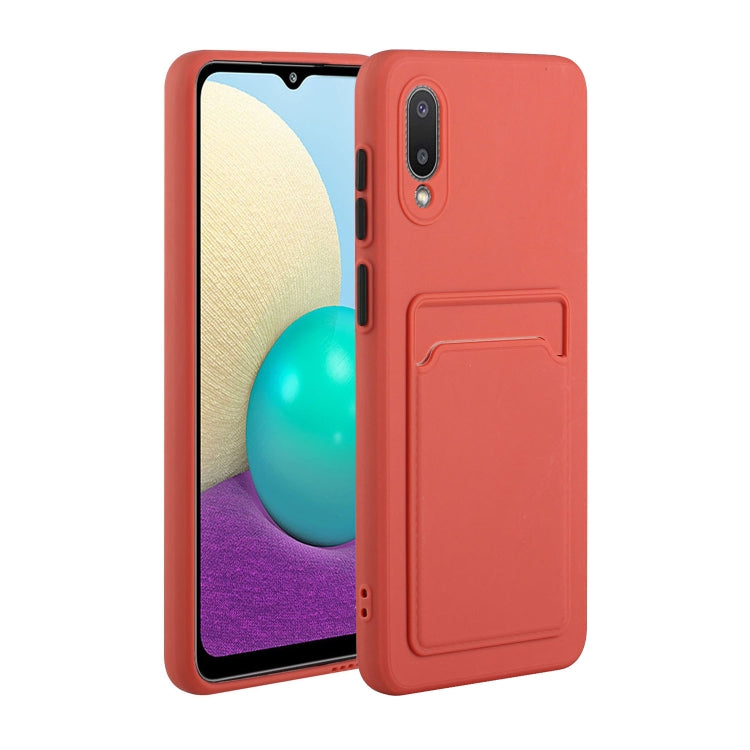 Card Slot Design Shockproof TPU Protective, For Samsung Galaxy A01, For Samsung Galaxy A02, For Samsung Galaxy A12 5G, For Samsung Galaxy A32 4G