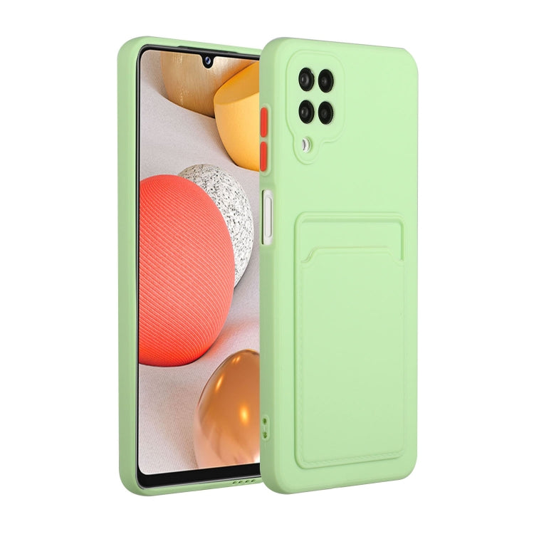 Card Slot Design Shockproof TPU Protective, For Samsung Galaxy A01, For Samsung Galaxy A02, For Samsung Galaxy A12 5G, For Samsung Galaxy A32 4G