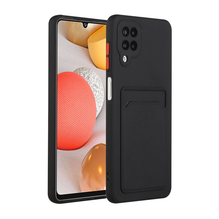 Card Slot Design Shockproof TPU Protective, For Samsung Galaxy A01, For Samsung Galaxy A02, For Samsung Galaxy A12 5G, For Samsung Galaxy A32 4G